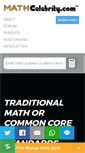 Mobile Screenshot of mathcelebrity.com